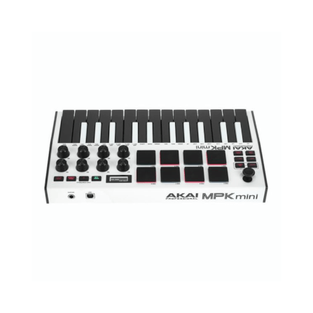 มิดี้คอนโทรลเลอร์ AKAI MPK MINI MK3  คีย์บอร์ด 25 คีย์ (สีขาว)_3